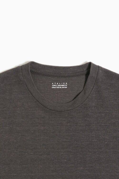 SLEEVELESS TOP - MAX HIGH COUNT HEMP JERSEY - BROWN