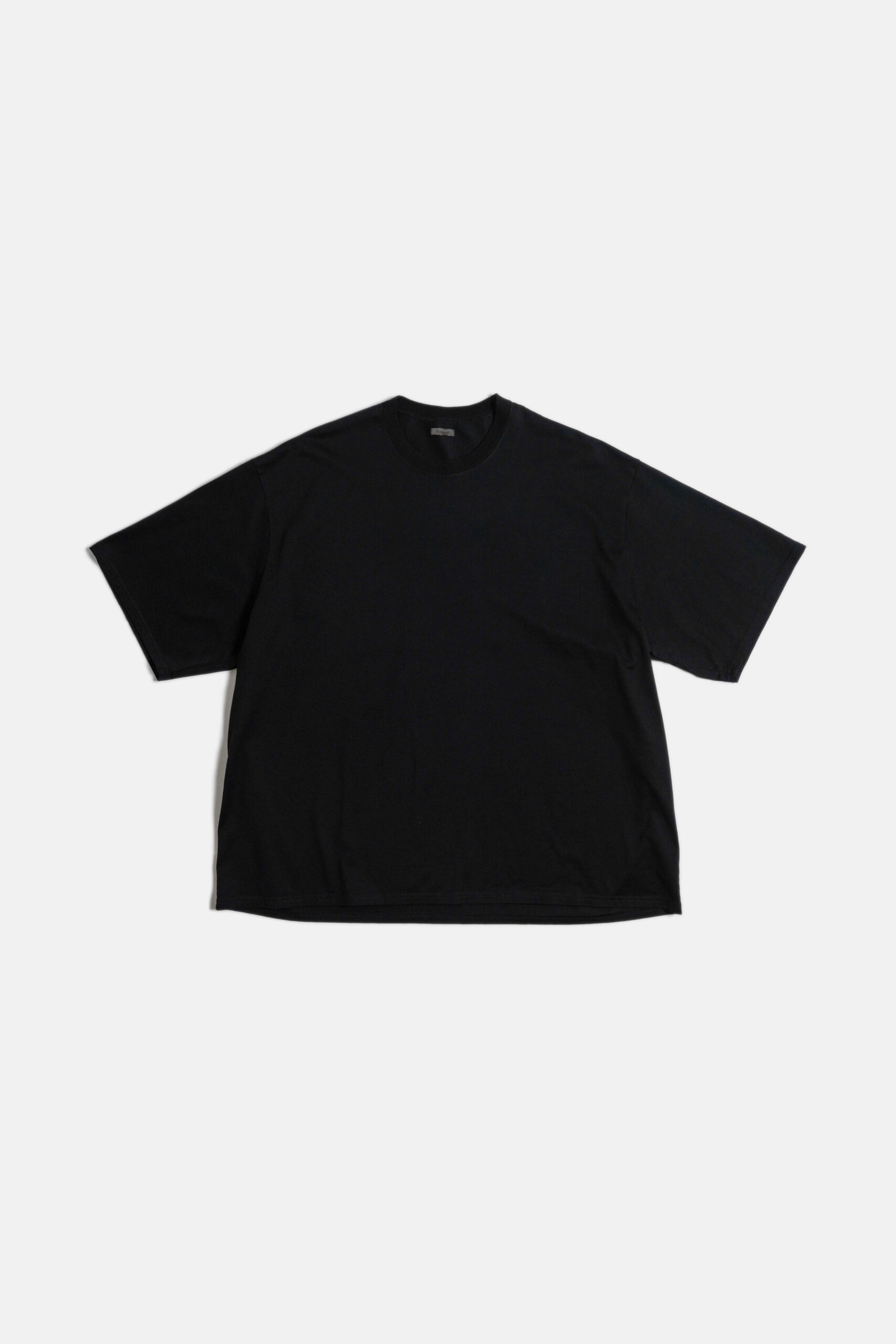 COTTON JERSEY S/S TEE BLACK