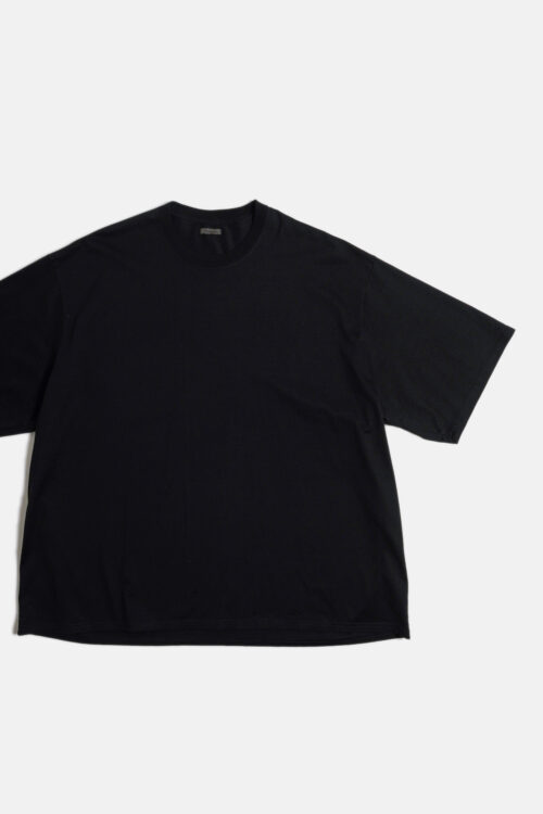COTTON JERSEY S/S TEE BLACK