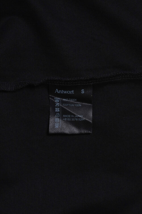 COTTON JERSEY S/S TEE BLACK