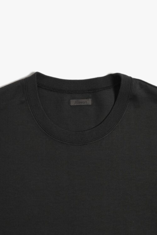 COTTON JERSEY S/S TEE CHARCOAL