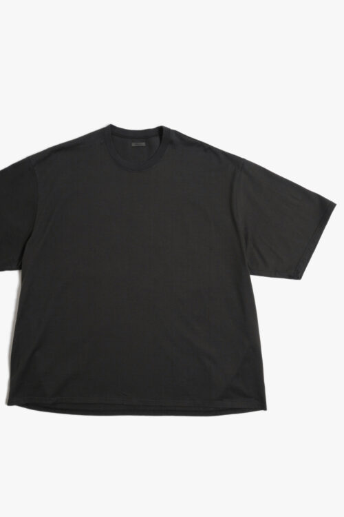 COTTON JERSEY S/S TEE CHARCOAL