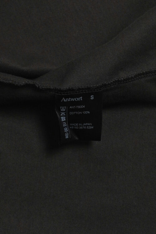 COTTON JERSEY S/S TEE CHARCOAL