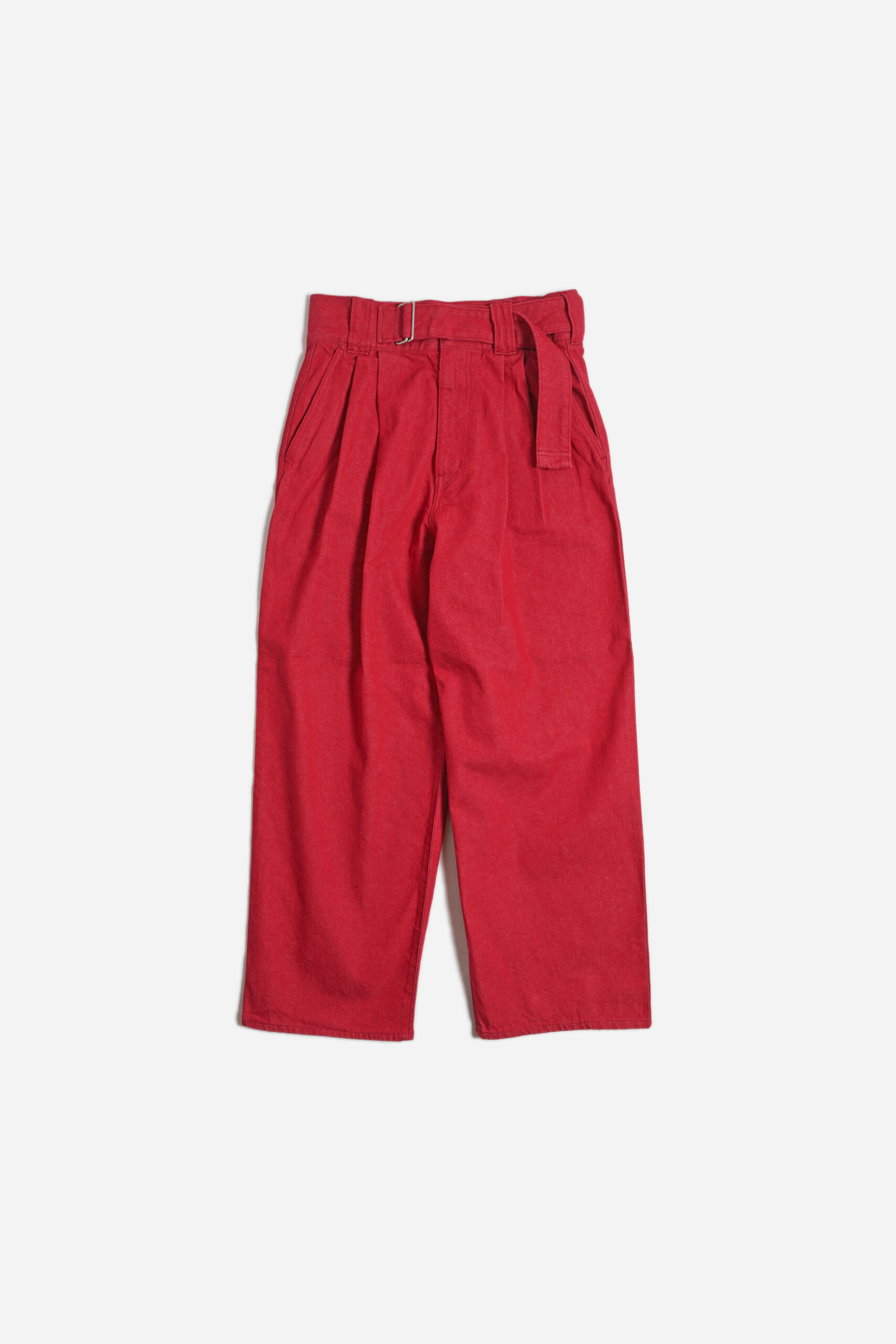 DENIM PT RED