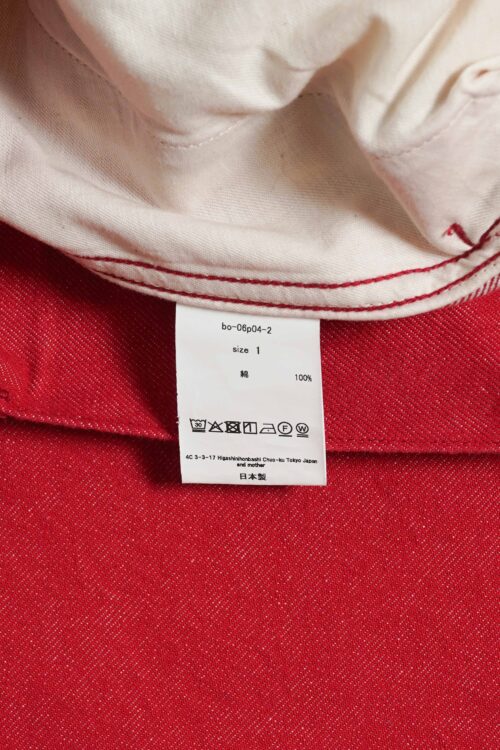 DENIM PT RED