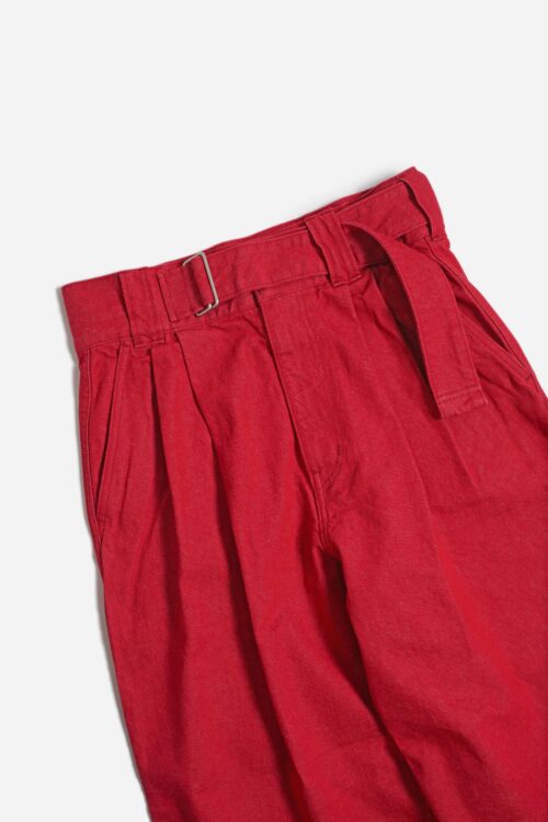 DENIM PT RED