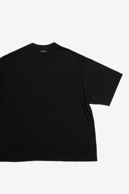 MERINO WOOL S/S TEE BLACK