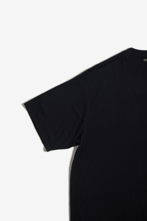 MERINO WOOL S/S TEE BLACK