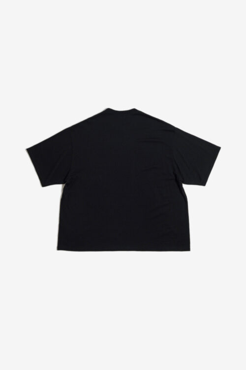 MERINO WOOL S/S TEE BLACK