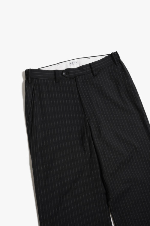 TROPICAL SLACKS BLACK STRIPE