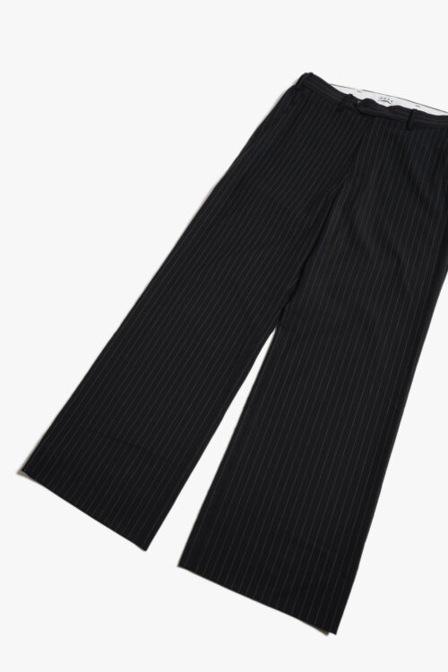 TROPICAL SLACKS BLACK STRIPE