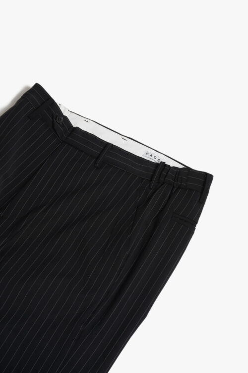 TROPICAL SLACKS BLACK STRIPE
