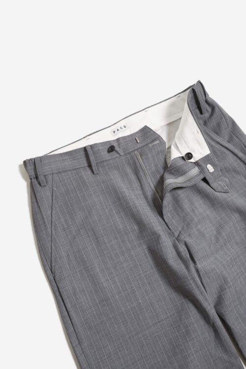 TROPICAL SLACKS GRAY STRIPE