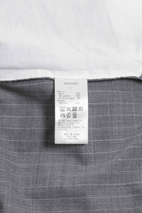 TROPICAL SLACKS GRAY STRIPE