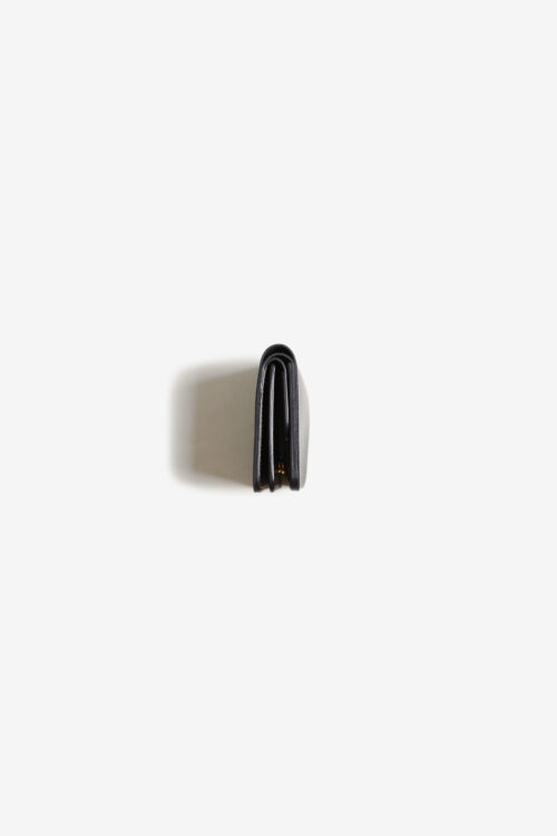 POST WALLET ILCEA BLACK × BROWN