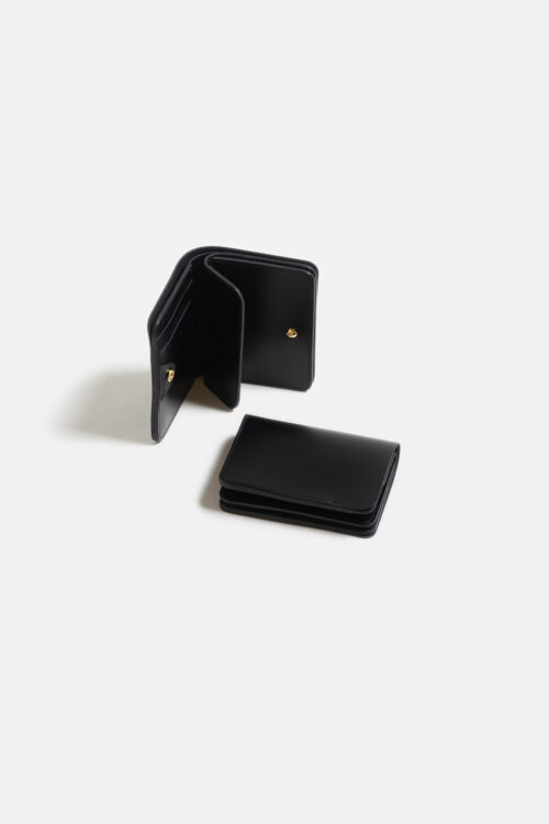 POST WALLET ILCEA  BLACK × BLACK