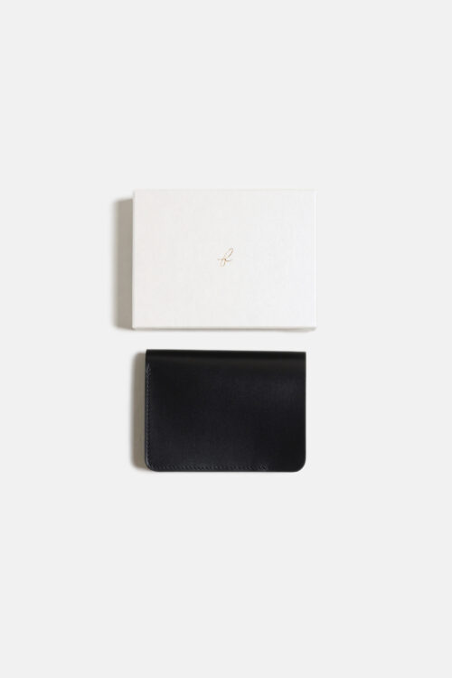 POST WALLET ILCEA  BLACK × BLACK