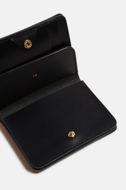 POST WALLET ILCEA  BLACK × BLACK