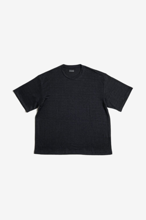 T-SHIRT - MAX HIGH COUNT HEMP JERSEY - BLACK