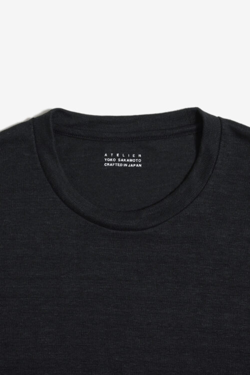 T-SHIRT - MAX HIGH COUNT HEMP JERSEY - BLACK