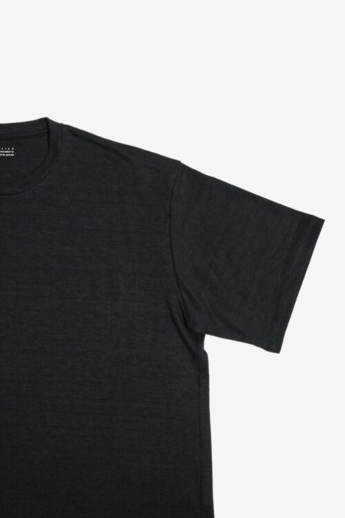 T-SHIRT - MAX HIGH COUNT HEMP JERSEY - BLACK