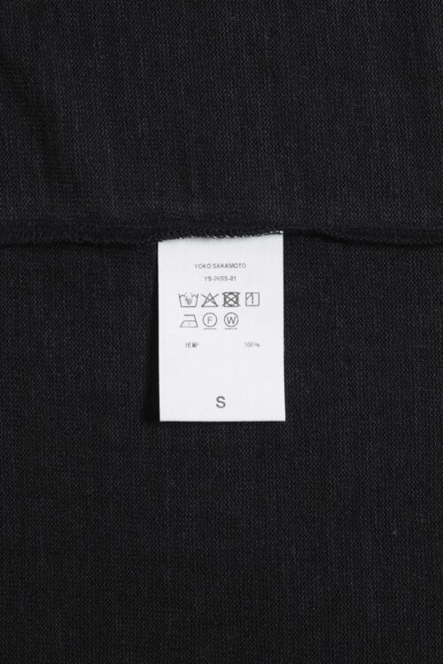 T-SHIRT - MAX HIGH COUNT HEMP JERSEY - BLACK