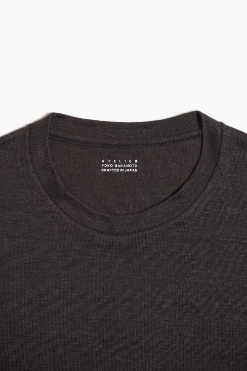 T-SHIRT - MAX HIGH COUNT HEMP JERSEY - BROWN