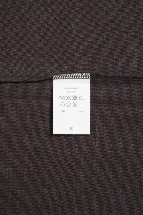 T-SHIRT - MAX HIGH COUNT HEMP JERSEY - BROWN