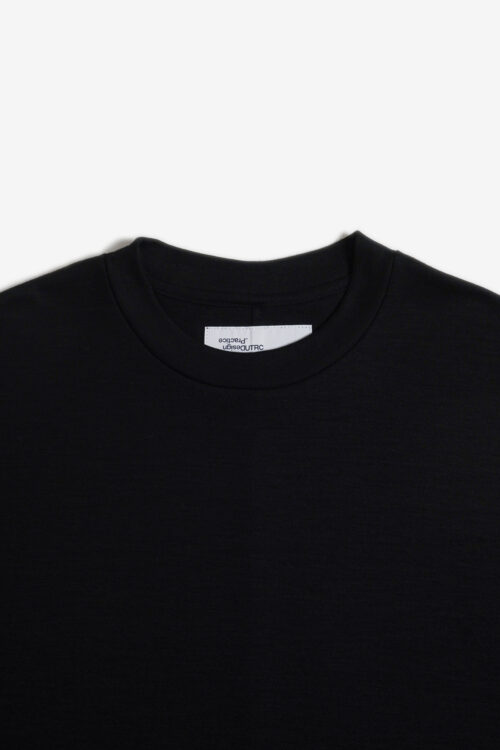 WOOL TEE S/S _260 BLACK