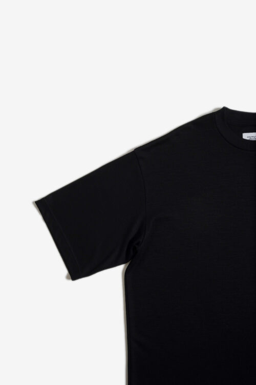 WOOL TEE S/S _260 BLACK