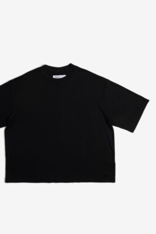 WOOL TEE S/S _260 BLACK