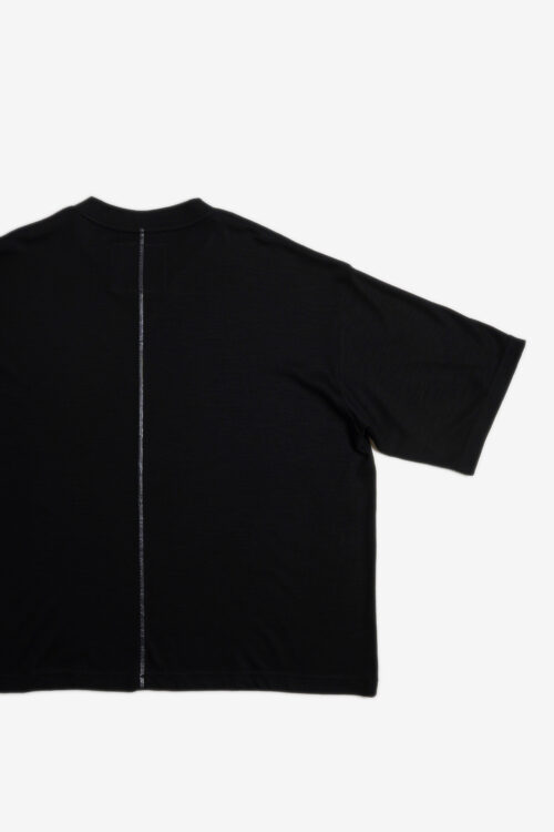 WOOL TEE S/S _260 BLACK