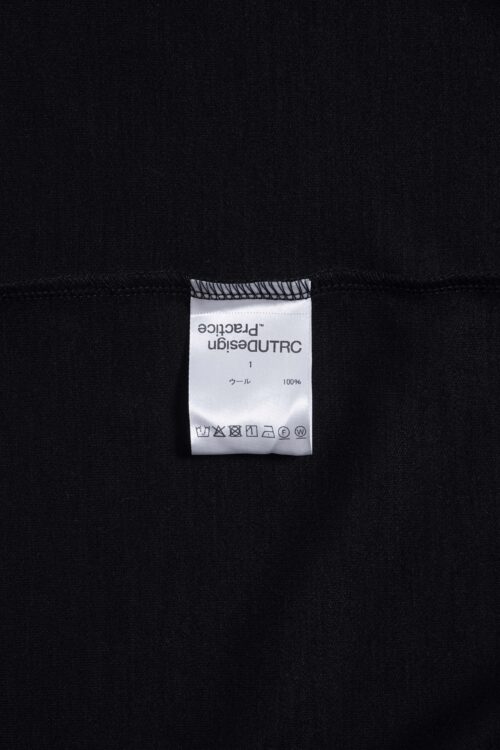 WOOL TEE S/S _260 BLACK