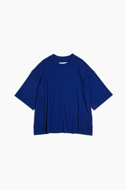 WOOL TEE S/S _260 ROYAL