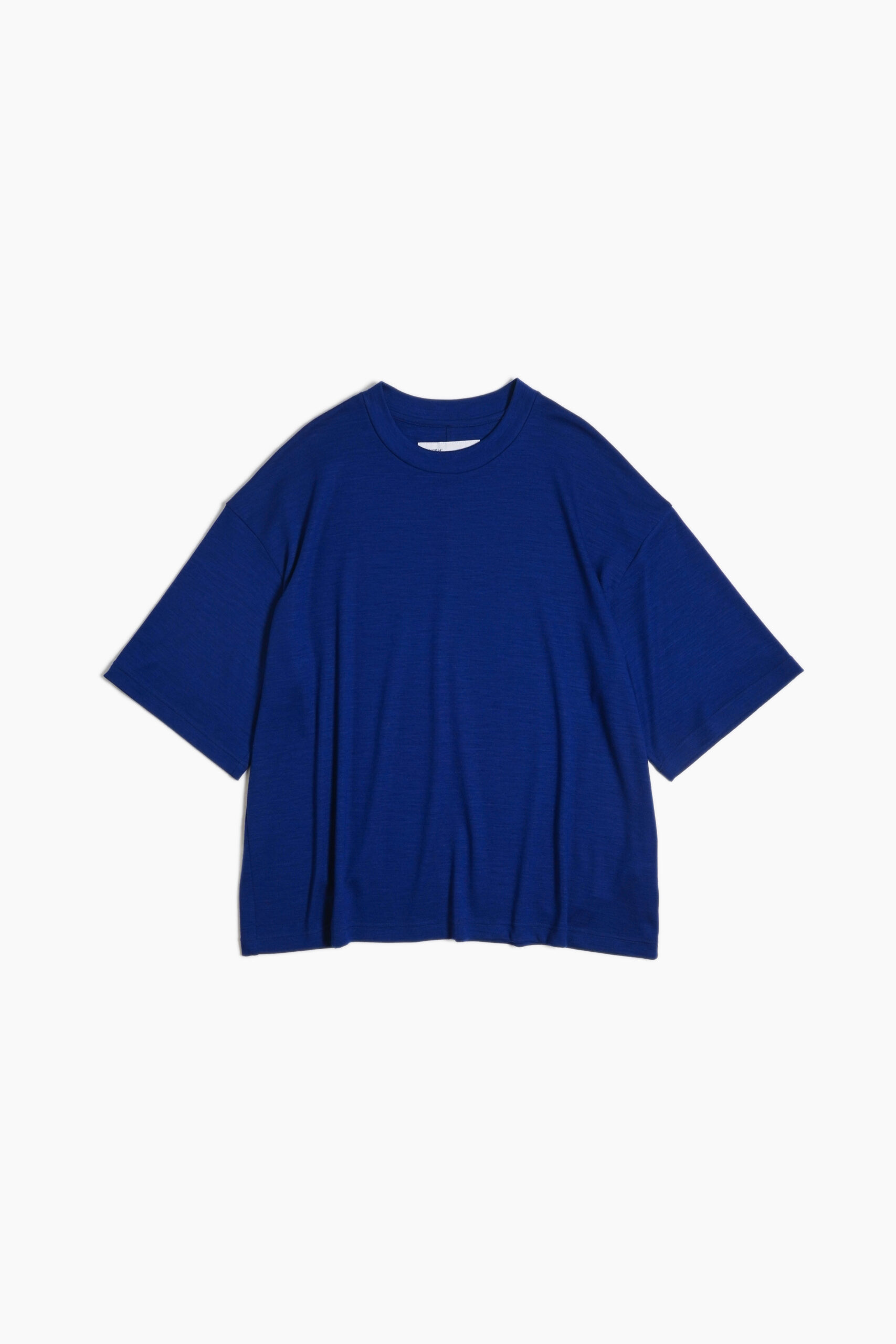 WOOL TEE S/S _260 ROYAL