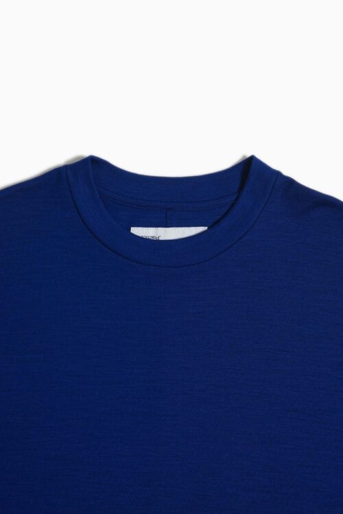 WOOL TEE S/S _260 ROYAL