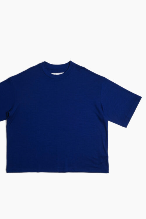 WOOL TEE S/S _260 ROYAL
