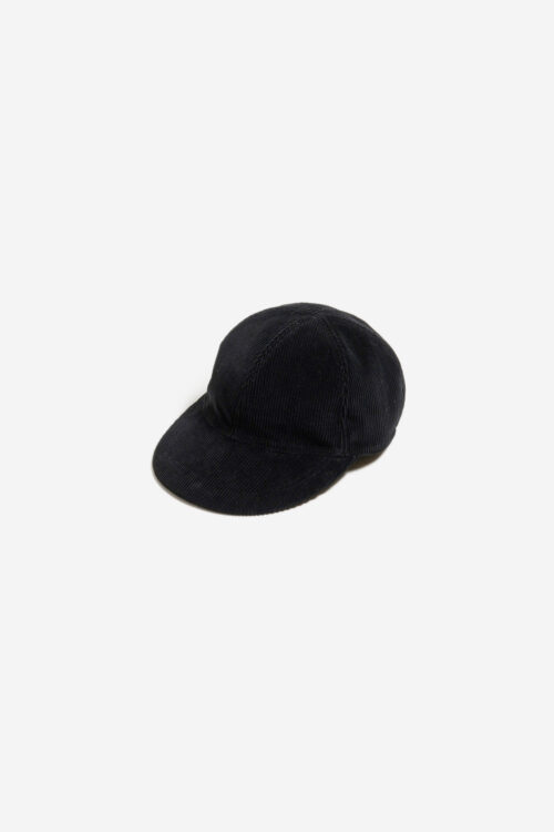 MILITARY CAP - CORDUROY - BLACK