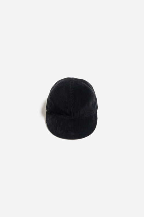 MILITARY CAP - CORDUROY - BLACK