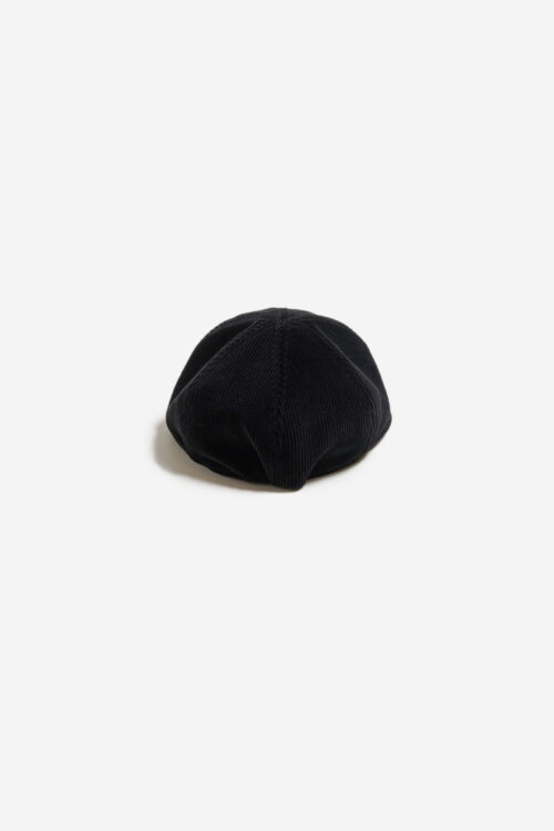 MILITARY CAP - CORDUROY - BLACK