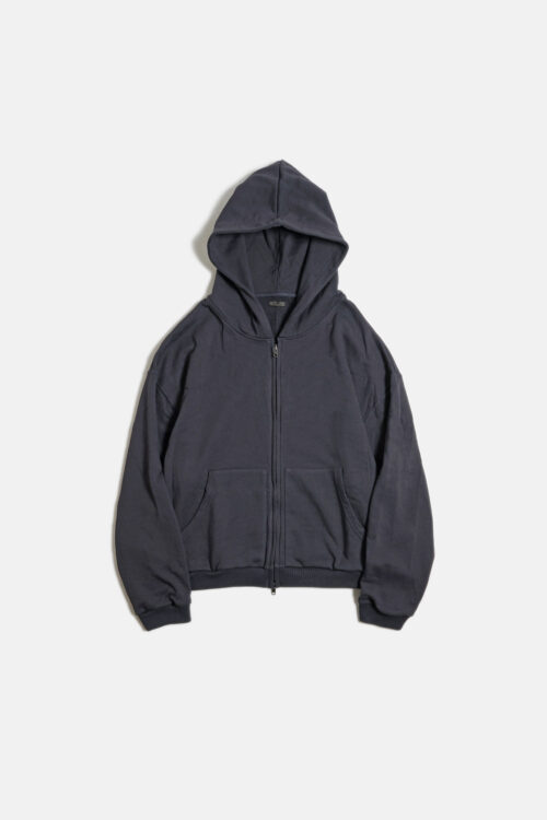 FADE SWEAT ZIP PARKA FADE GRAY