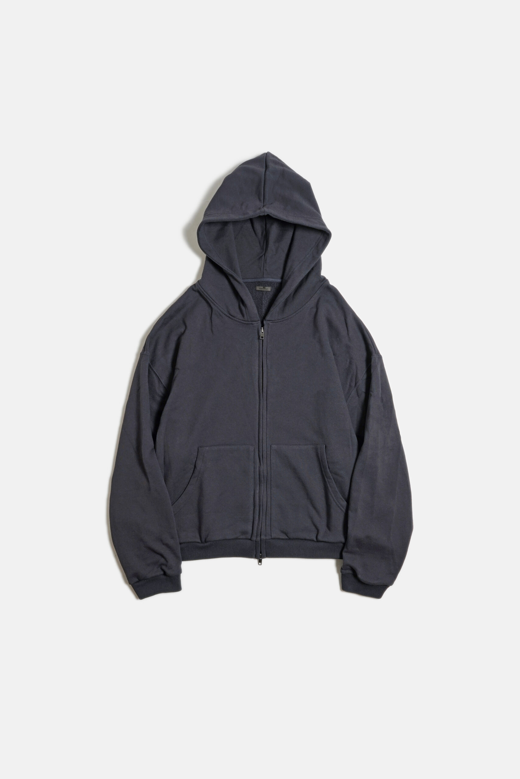 FADE SWEAT ZIP PARKA FADE GRAY