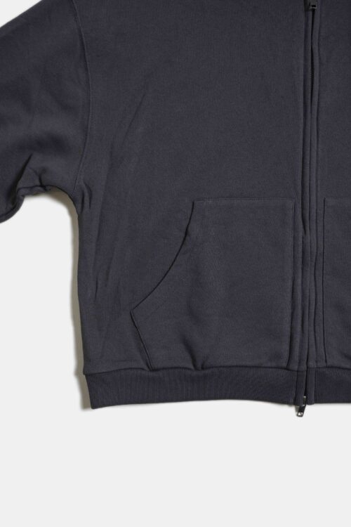 FADE SWEAT ZIP PARKA FADE GRAY