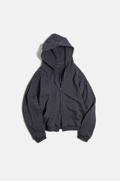 FADE SWEAT ZIP PARKA FADE GRAY
