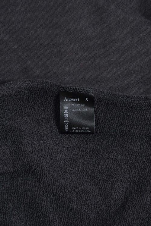 FADE SWEAT ZIP PARKA FADE GRAY