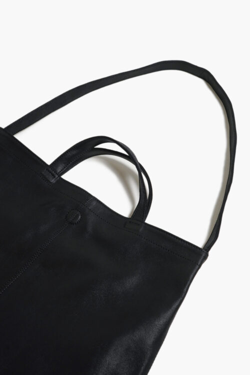 HANDLE SHOULDER BAG BLACK
