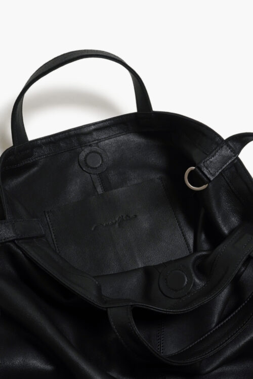 HANDLE SHOULDER BAG BLACK
