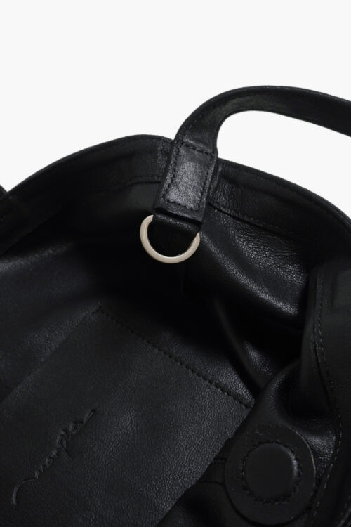HANDLE SHOULDER BAG BLACK