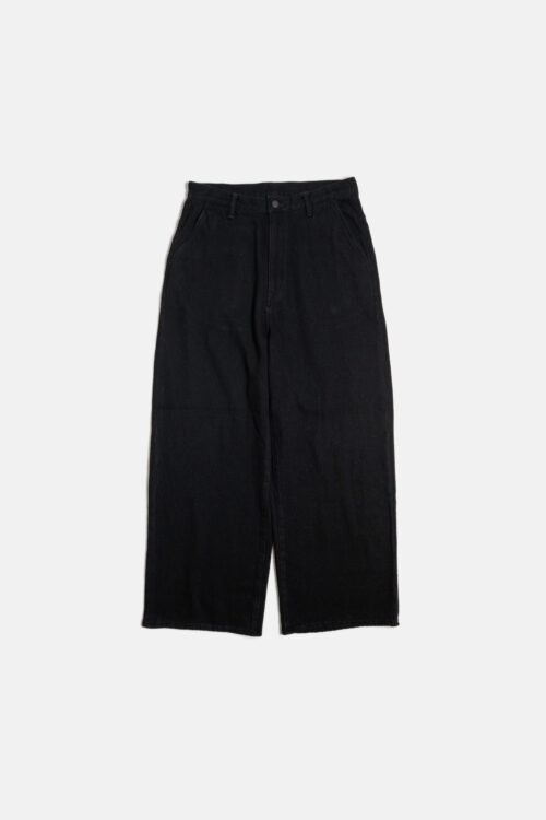 LOOSE DENIM PANTS BLACK