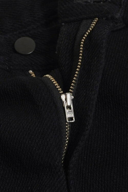 LOOSE DENIM PANTS BLACK